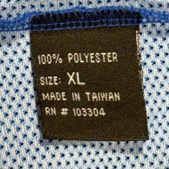 Answer Racing XL Y2K Motocross Jersey Blue & Gray Long Sleeve Lightweight - Picture 5 of 14